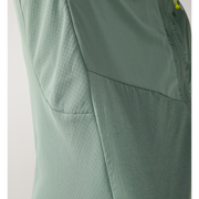Haglöfs Nallo Touring Hybrid Mid – Geacă strat intermediar hibridă pentru tură de schi - Verde Chlorophyll Green