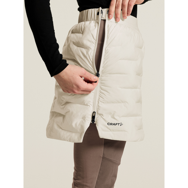 Craft Pursuit Skirt W – Fustă matlasată pentru schi fond - Alb