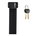 Antifurt Force MAXIMUS pliabil 8/960mm, negru