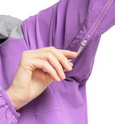 Haglöfs Discover Touring Jacket W – Jachetă softshell pentru ture de schi - Mov/gri