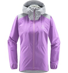 Haglöfs Discover Touring Jacket W – Jachetă softshell pentru ture de schi - Mov/gri