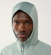 Haglöfs Korp Mid Hood – Hanorac fleece de strat mediu - Verde deschis Dew Green