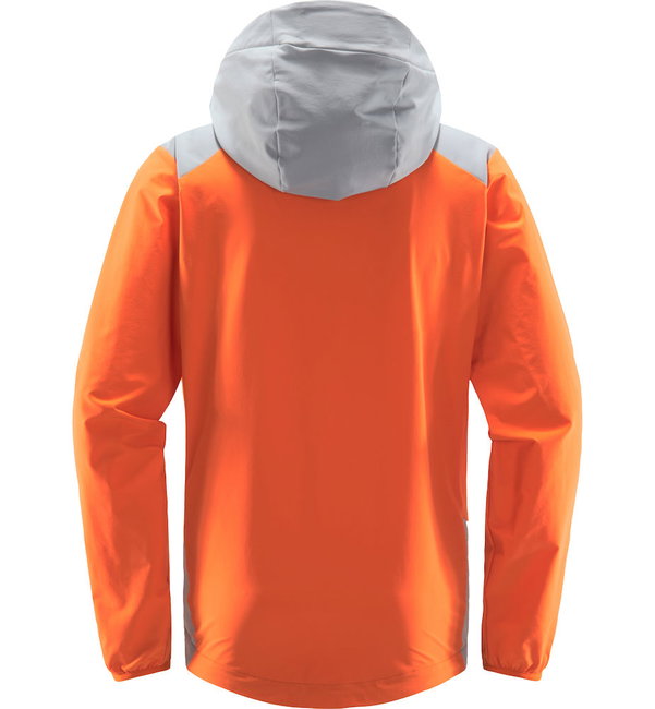 Haglöfs Discover Touring Jacket – Jachetă softshell pentru ture de schi - Portocaliu/gri