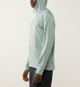Haglöfs Korp Mid Hood – Hanorac fleece de strat mediu - Verde deschis Dew Green