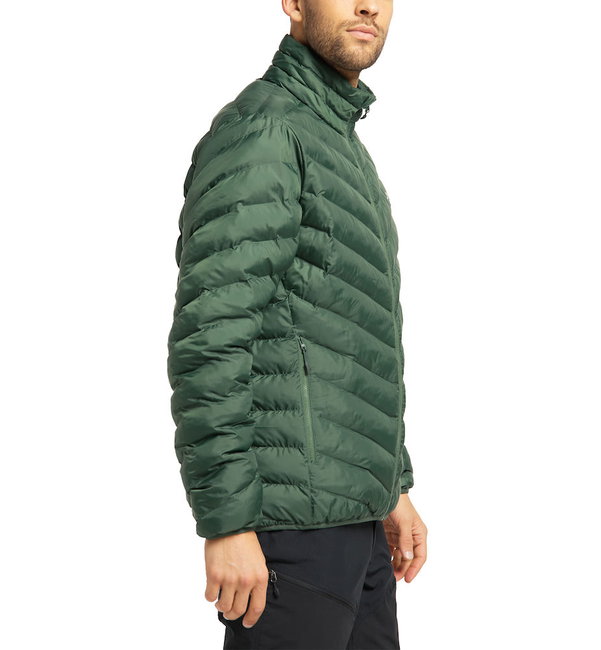 Haglöfs Särna Mimic Jacket – Jachetă matlasată cu izolare ușoară - Verde închis Fjell Green