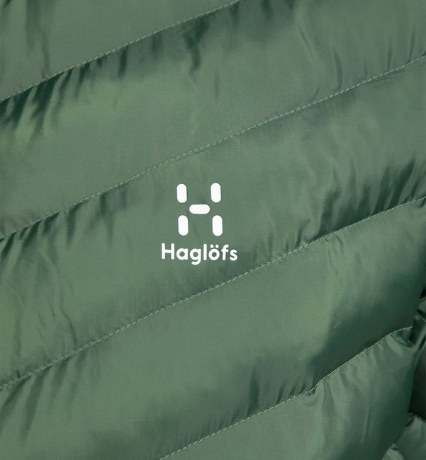 Haglöfs Särna Mimic Jacket – Jachetă matlasată cu izolare ușoară - Verde închis Fjell Green
