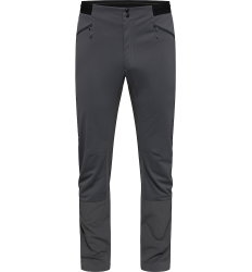 Haglöfs L.I.M Hybrid Softshell Pant – Pantaloni hibrizi GORE-TEX pentru ture de schi - Gri închis Magnetite