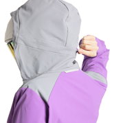 Haglöfs Discover Touring Jacket W – Jachetă softshell pentru ture de schi - Mov/gri