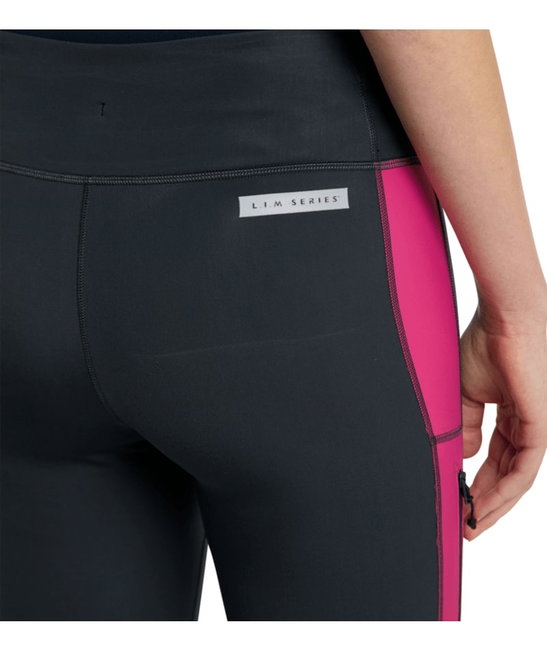 Haglöfs L.I.M Winter Tights W – Colanți compresivi de iarnă - Gri închis/roz