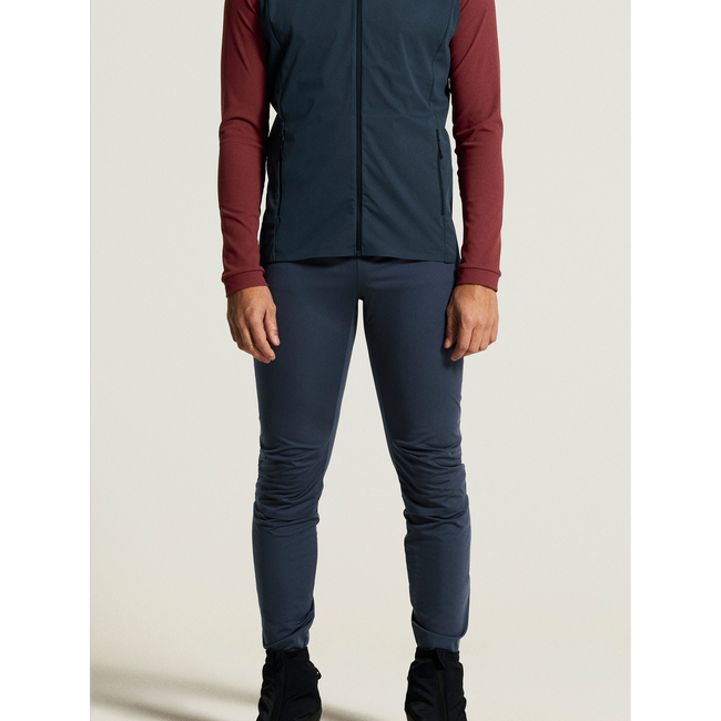 Craft PRO Nordic Race Wind Tights 2 – Colanți de concurs schi fond anti-vânt - albastru