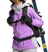 Haglöfs Discover Touring Jacket W – Jachetă softshell pentru ture de schi - Mov/gri