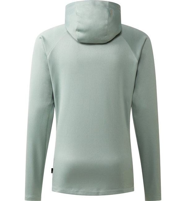 Haglöfs Korp Mid Hood – Hanorac fleece de strat mediu - Verde deschis Dew Green