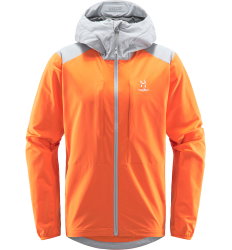 Haglöfs Discover Touring Jacket – Jachetă softshell pentru ture de schi - Portocaliu/gri