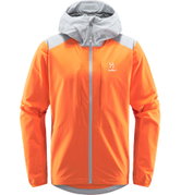 Haglöfs Discover Touring Jacket – Jachetă softshell pentru ture de schi - Portocaliu/gri