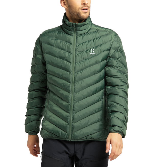 Haglöfs Särna Mimic Jacket – Jachetă matlasată cu izolare ușoară - Verde închis Fjell Green