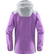Haglöfs Discover Touring Jacket W – Jachetă softshell pentru ture de schi - Mov/gri