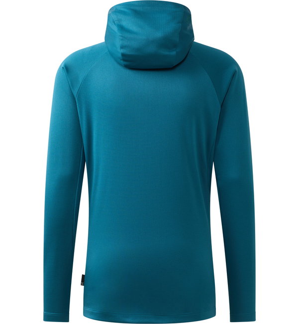 Haglöfs Korp Mid Hood – Hanorac fleece de strat mediu - Verde Deep Teal