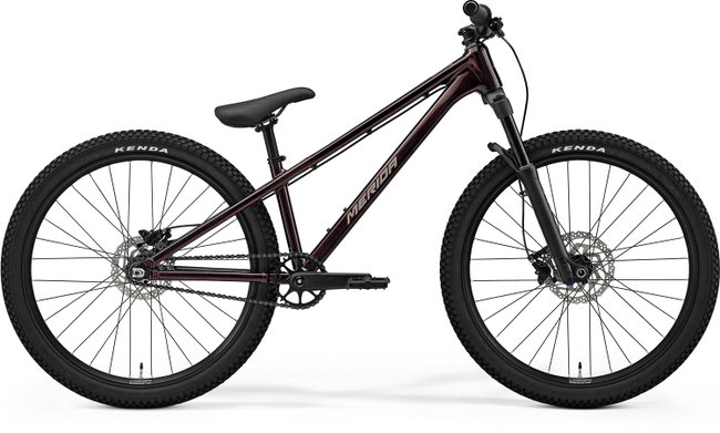 Bicicleta Merida Dirt 500 - negru metalizat (argintiu fumuriu)