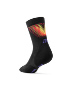 Șosete compresie CEP Run Edition Halo Mid Cut W - negru/roșu | alergare