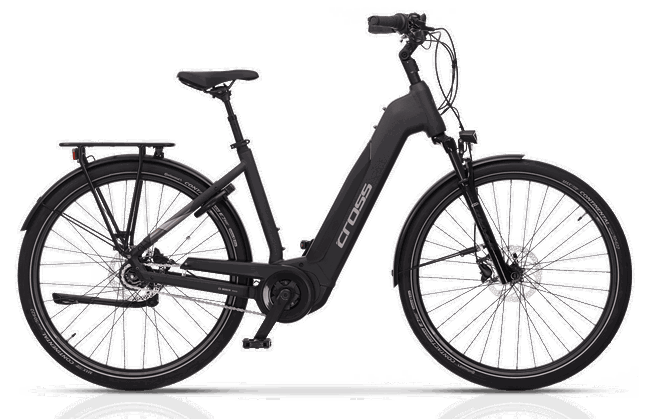 Bicicleta Electrica CREON Motive TF 1.7 Bosch Wave - Black/Brown - 460 mm