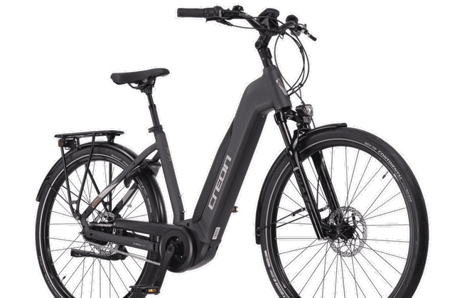 Bicicleta Electrica CREON Motive TF 1.7 Bosch Wave - Black/Brown - 460 mm