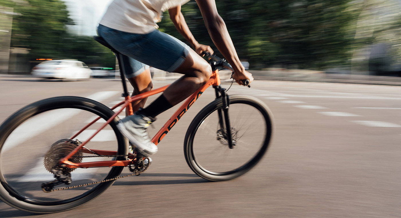 Orbea Onna pe traseu