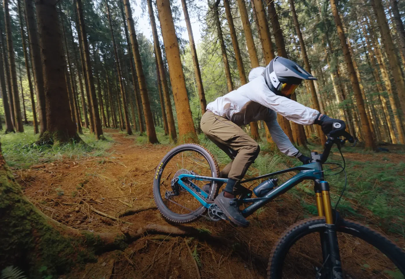 Downhill Developed Suspension