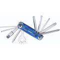 Set imbus BBB PrimeFold S BTL-48S albastru/silver