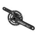 Placa pedalier Force 44 dinti aluminiu neagra