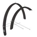 Aparatori Force 26-28 plastic negre terminatie lata