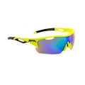 Spiuk - ochelari soare sport pentru copii Frisbee, lentile portocaliu oglinda - rama neagra