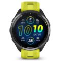 Garmin Forerunner 570 - 47mm - ceas multisport cu GPS si AMOLED - negru Slate Gray Aluminium with Translucent Black | Black Band