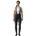Castelli - pantaloni lungi ciclism pentru barbati cu bretele Semifreddo Bibtights - negru
