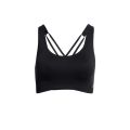 Bustieră sport On Studio Open Back Crop - albastru | spate deschis