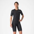 Castelli - Pantaloni lungi ciclism cu bretele pentru iarna si vreme rece - Polare 3 - negru