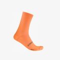 Castelli - sosete ciclism - Lowboy 2 Sock - alb | negru