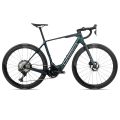 Bicicletă electrică eMTB Trail Orbea RISE LT M10 420W - Tanzanite Carbon View | Carbon Raw (Matt)