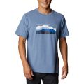 Columbia - Tricou Barbati Columbia Path Lake Graphic Tee II - alb