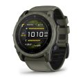 Garmin - Tactix 7 PRO Ballistics Sapphire Solar ceas multisport cu GPS - ramă neagră Titanium DLC și curea din silicon neagră + nailon