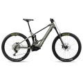 Orbea RISE SL H30 (2026) - bicicletă electrică eMTB Trail - Diamond Black  |  Splash Olive Green (Matt)