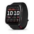 Garmin Venu 4 AMOLED 41 mm - Smartwatch cu GPS argintiu cu curea mov Periwinkle
