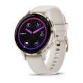 Garmin - Vivoactive 5 smartwatch cu GPS și AMOLED - ramă Metallic Navy din aluminiu - carcasă Navy şi bratara din silicon