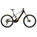 Bicicletă electrică eMTB Trail Orbea RISE SL M10 630W - Desert Rose | Carbon Raw (Matt)