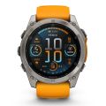 Garmin Enduro 3 Sapphire SOLAR ceas ultra multisport GPS gri titanium DLC
