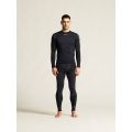 Bluză de corp Craft Active Comfort LS 2 bărbaţi - neagră | seamless