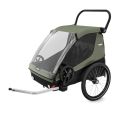 Remorcă Thule Coaster Xt negru set bicicletă+roată cărucior Pfas Free
