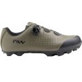 Northwave Origin W - pantofi pentru ciclism MTB pentru femei - gri-portocaliu