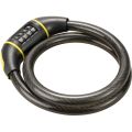 Lacăt Bikefun Scutum 2 spiralat 10x1200 mm cu suport L4046-10-1200