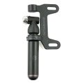 Pompă Bikefun Burster mini atelier plastic, negru - Gm-64P