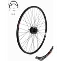 Roata Fata CROSSER X11 36H 28'' - Butuc SHIMANO DH-3D32-NT 6V-3.0W | capsata